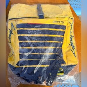 Cyberpunk Yellow & Navy Backpack